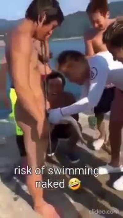 WCGW skinny diping
