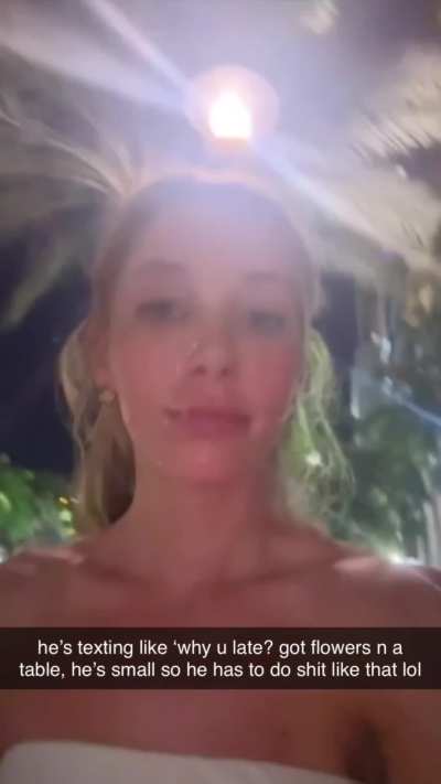 Late to her date cuz’ his friend is literally cumming on her face rn. Good challenge for how to cheat on my bf next time - what do u guys think?