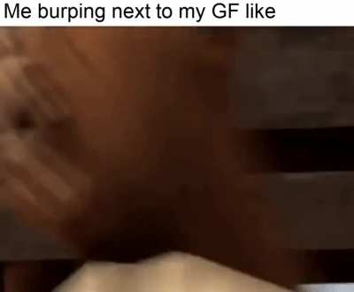 Never expects it