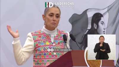 🇲🇽🇪🇸 | La presidente Claudia Sheinbaum afirmó que no dejará de insistir en que España pida perdón por 
