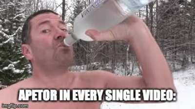 When everyone associates drinking alcohol only with Russians: