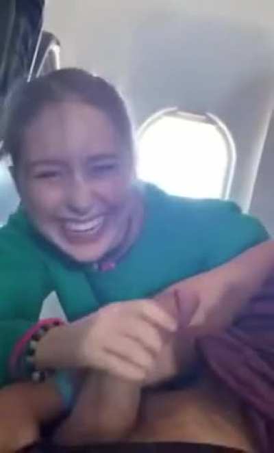 On a flight