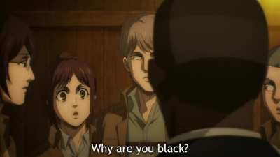 Why are you black
