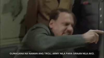 Meanwhile in her bunker (detention cell) 