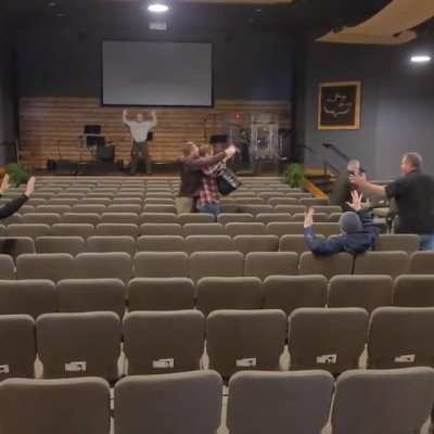Ok so... We did a thing at church today...