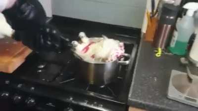 Made Fumo Rumia some dinner.