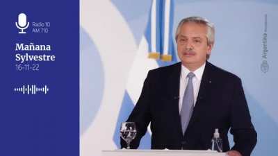 [Delirio] Gustavo Sylvestre entrevistando a Alberto Fernandez: 