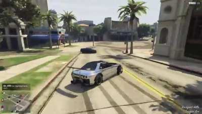 Nice little drift from 2017