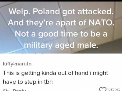 He might need to step in.
