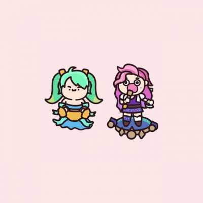 What you see when Sona and Seraphine ULT