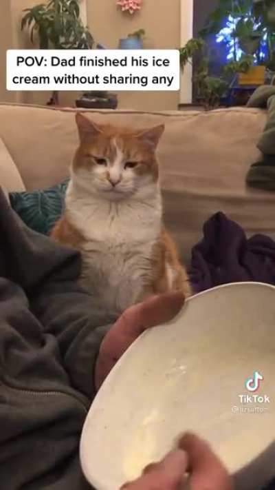 Dad better sleep with one eye opened