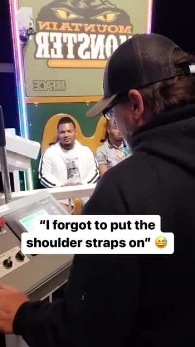 Wonder how many times a day the ride operator pulls this one