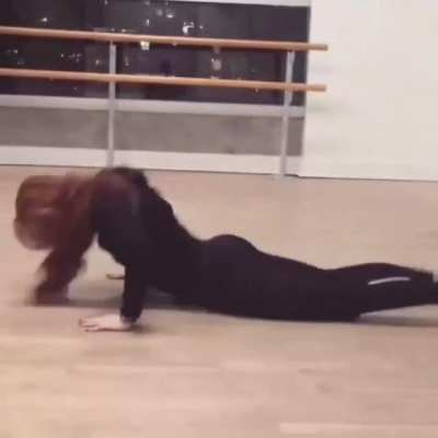 Madelaine Petsch showing off her ass and dance moves!