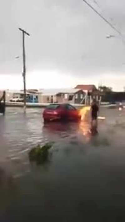 Unexpected Error While Crossing Flood