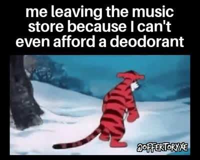 Deodorant or gear?