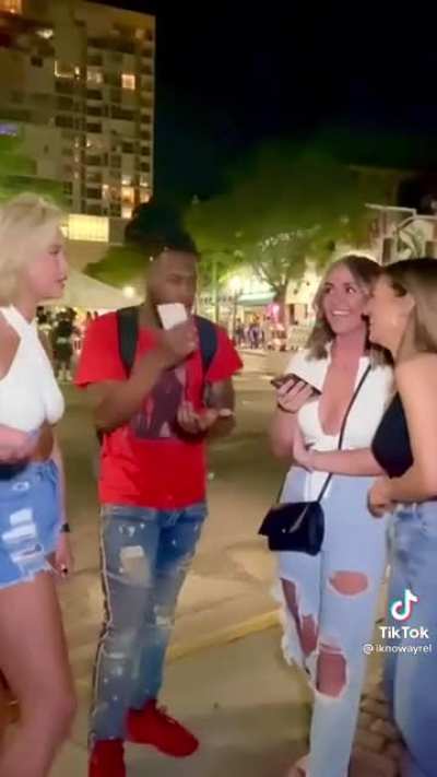 Girl and her friends try and entrap boyfriend, girl proceeds to miss the point.