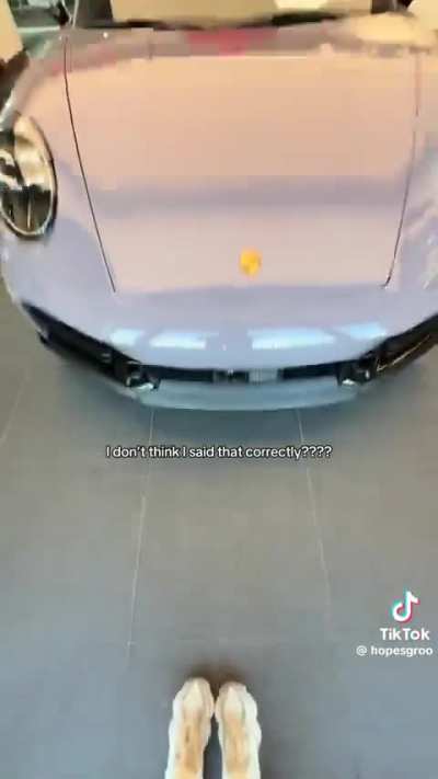 hope sgro new porsche