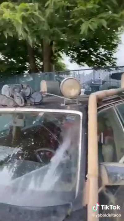 The excitement over this battlecar