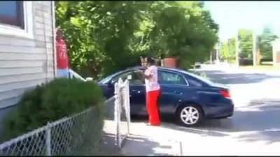 Classic: Rhode Island mom sics dogs on reporter after being asked about her daughter who was a victim of a shooting
