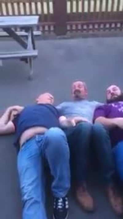 Pranked by mates