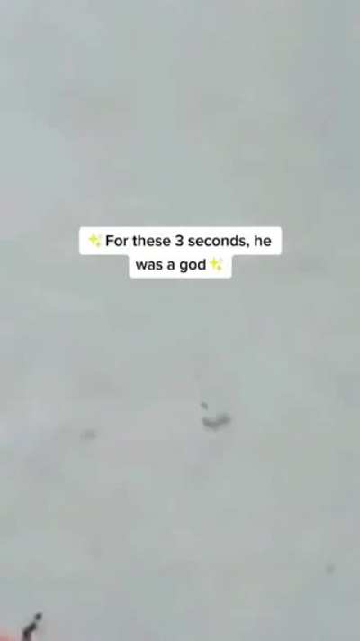 His friends would never believe him....