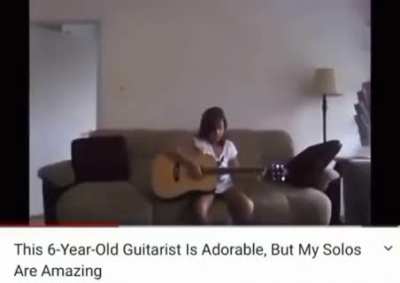 He's not lying that solo was fucking amazing