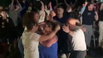 This is what the Olympics means! Team GB's Tom Dean family and friends cheer him on and he wins the gold, whilst fellow GB teammate Duncan Scott comes second just 0.04 seconds behind.