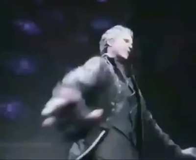 Vergil breaking some moves