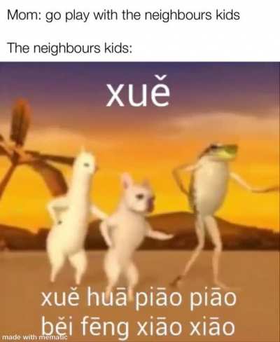 Xue hue piao piao