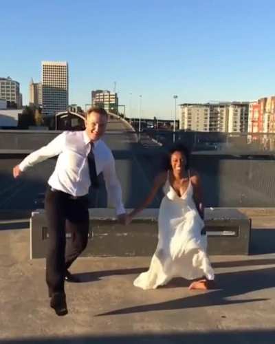 Jumping in heels