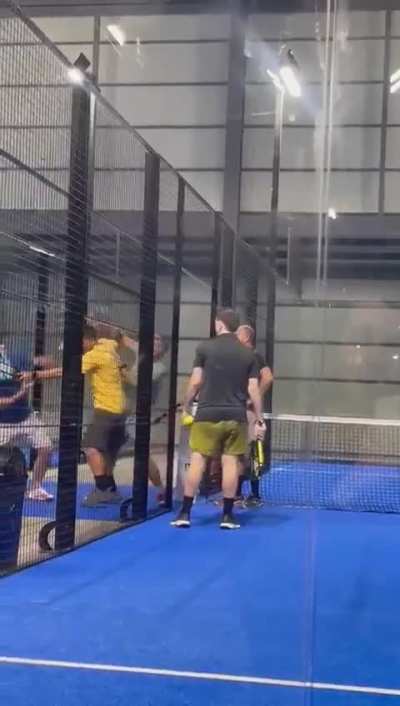 Tennis freakout