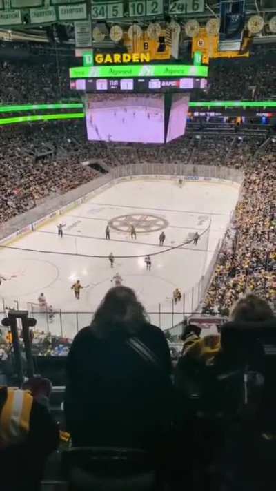 Told my friends I'm a different person at hockey games, I think they believe me now.