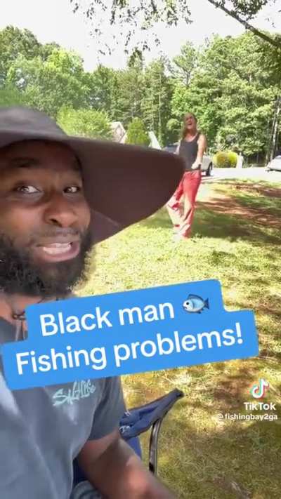 to fish in a lake in his own neighbourhood