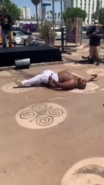 Rapper wanted to jump like an athlete
