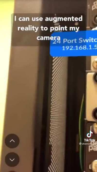 This guys home network and augmented reality room. Wtf