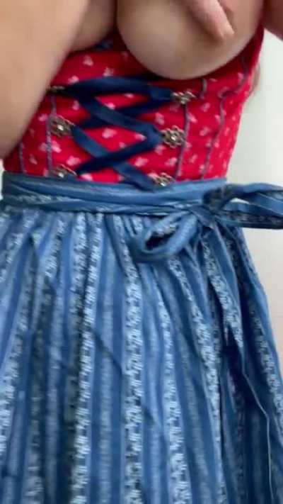 Most popular girl at Oktoberfest