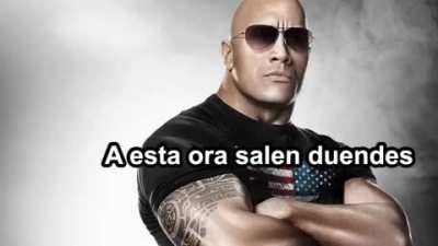 La roca diciendo a esta hora salen duendes