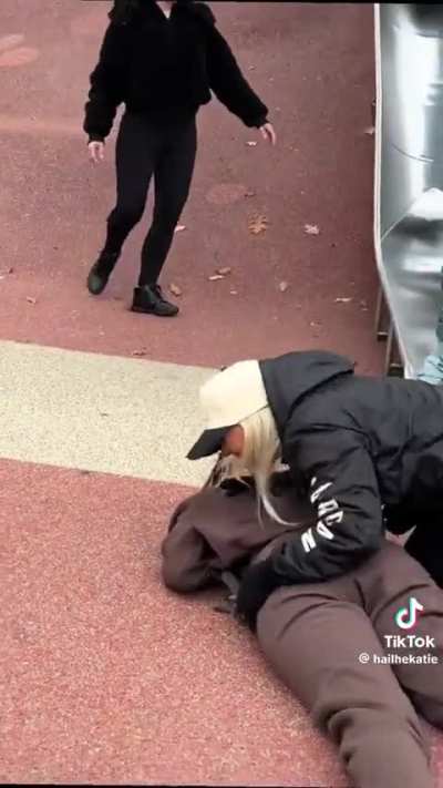 If you listen closely, you can hear the moment she regretted her life choices