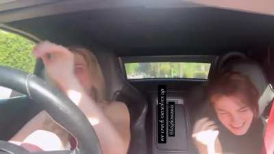 Car with Saxon