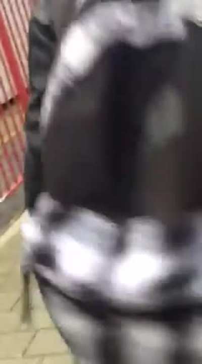 Starts fight, gets knocked the f out