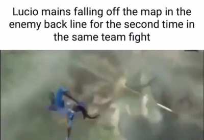 Is it inting or is it just playing Lucio