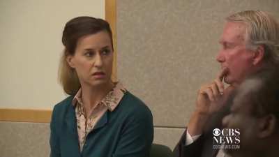 That sudden realization that the consequence of your actions will lead you to spending the rest of your life in prison