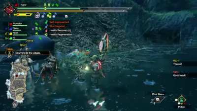 I love monster hunter