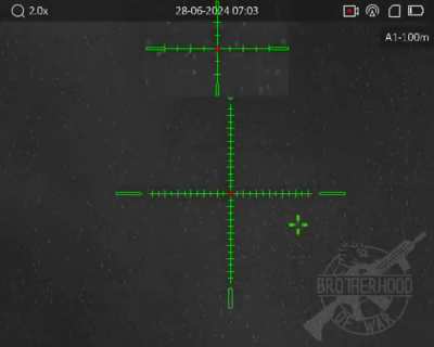 Ukrainian IR scope view of a direct 120mm mortar hit on Russian soldiers in Kreminna forest. 