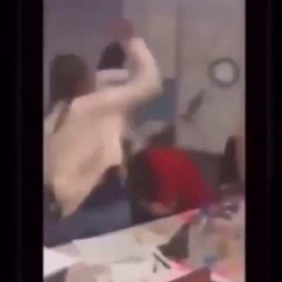 Let the teacher just get beat I suppose.