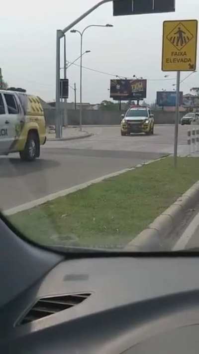 Police officers in too much of a hurry