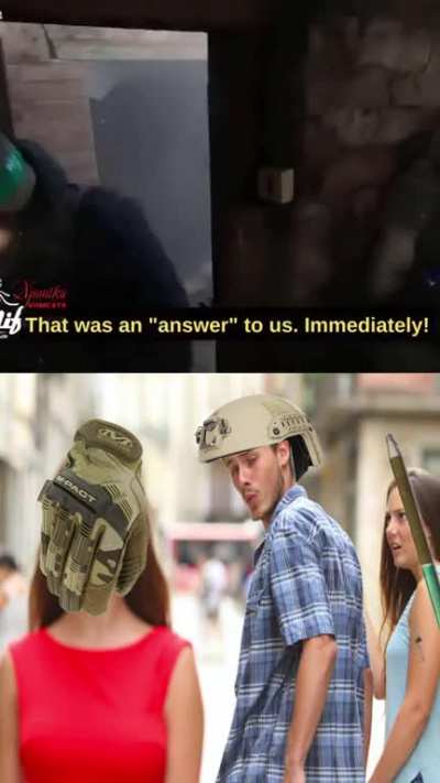 He founds his glove