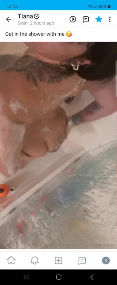 Shower time‼️