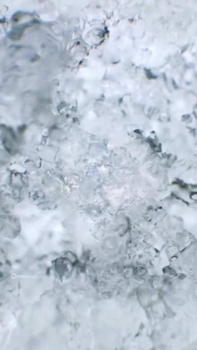 I zoomed into snow.