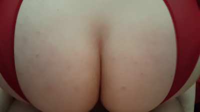 I let her touch herself for a little bit while she watched me fuck a friend